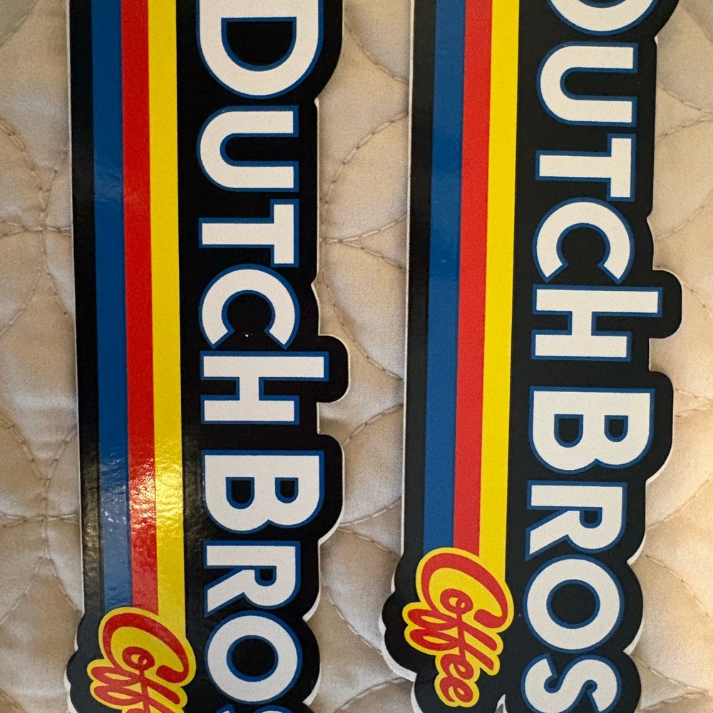 Dutch Bros lot of 9 stickers - Picture 9 of 9